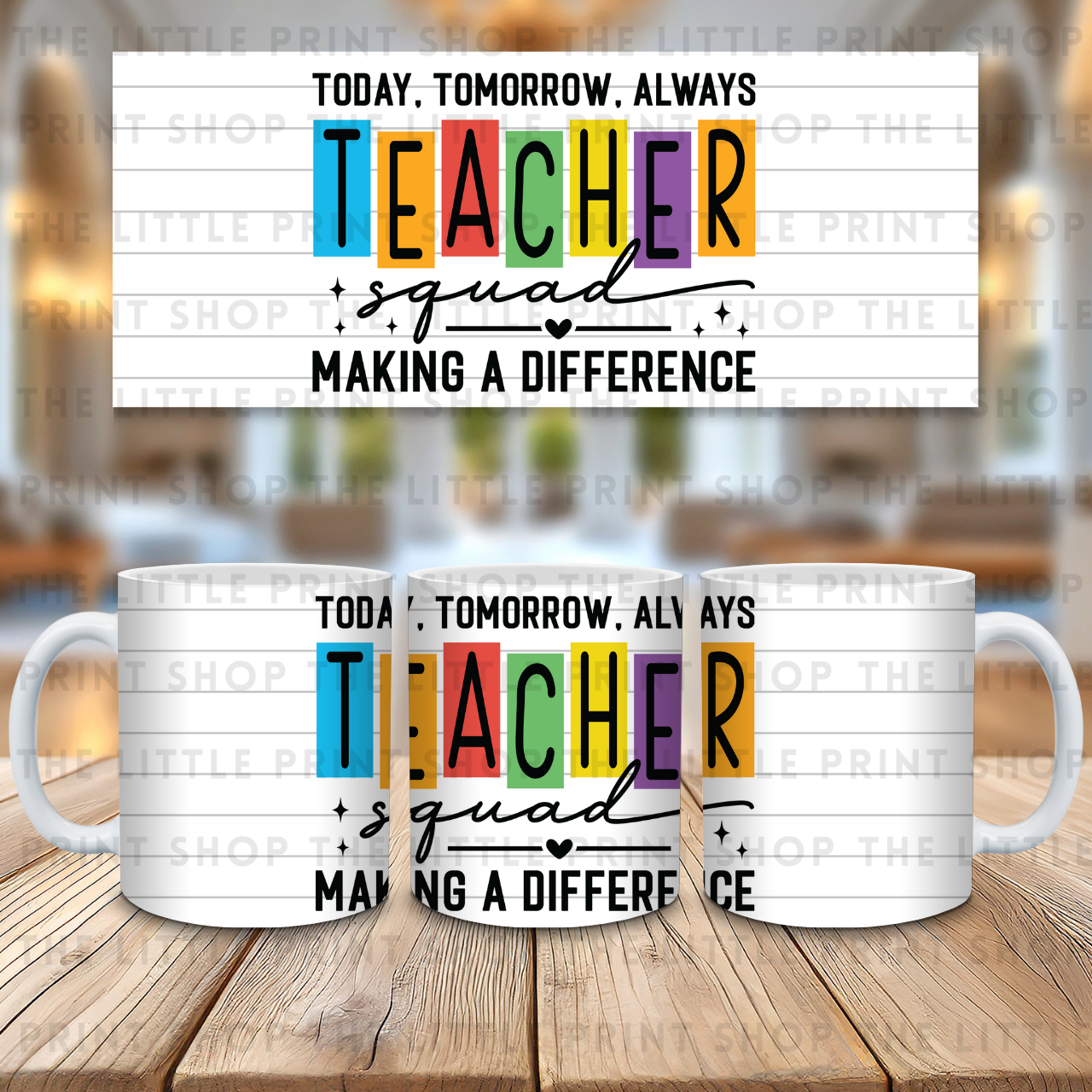 Make A Difference - 11oz Sublimation Wrap