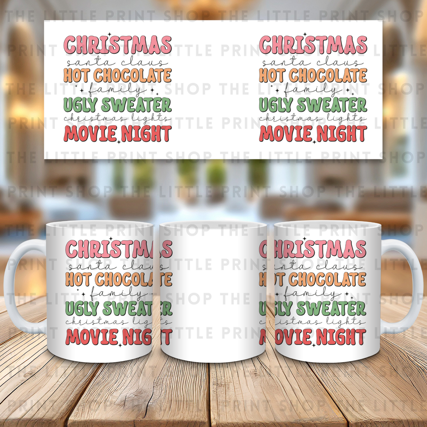 Christmas - 11oz Sublimation Wrap
