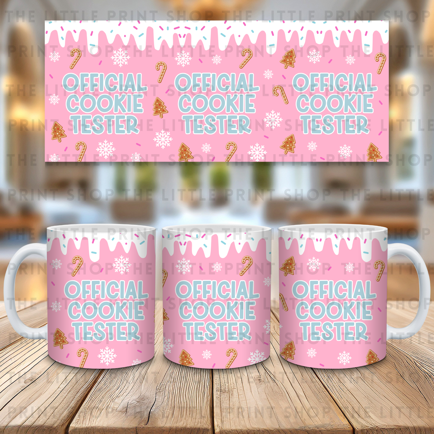 Cookie Tester - 11oz Sublimation Wrap