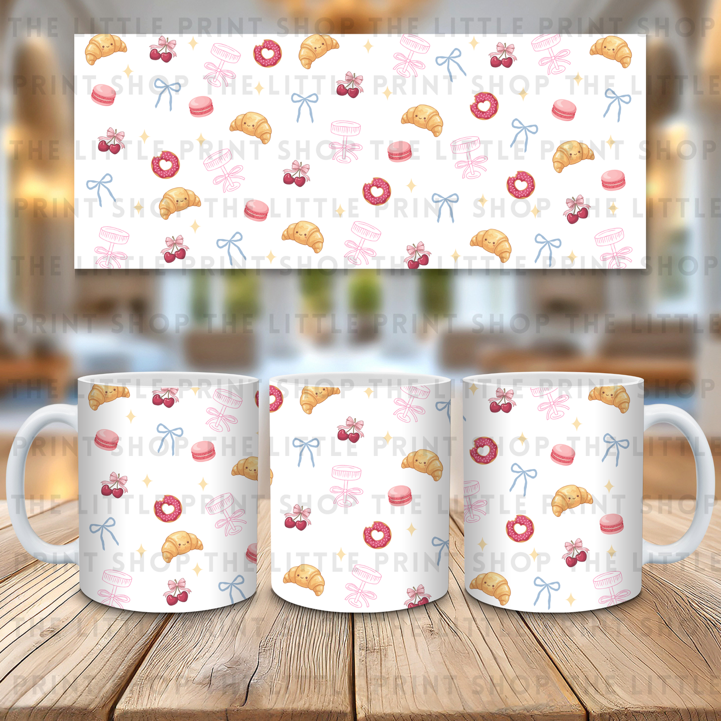 Brunch Icons - 11oz Sublimation Wrap