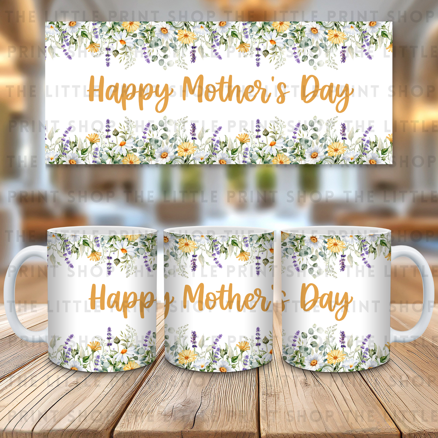 Happy Mother's Day - 11oz Sublimation Wrap