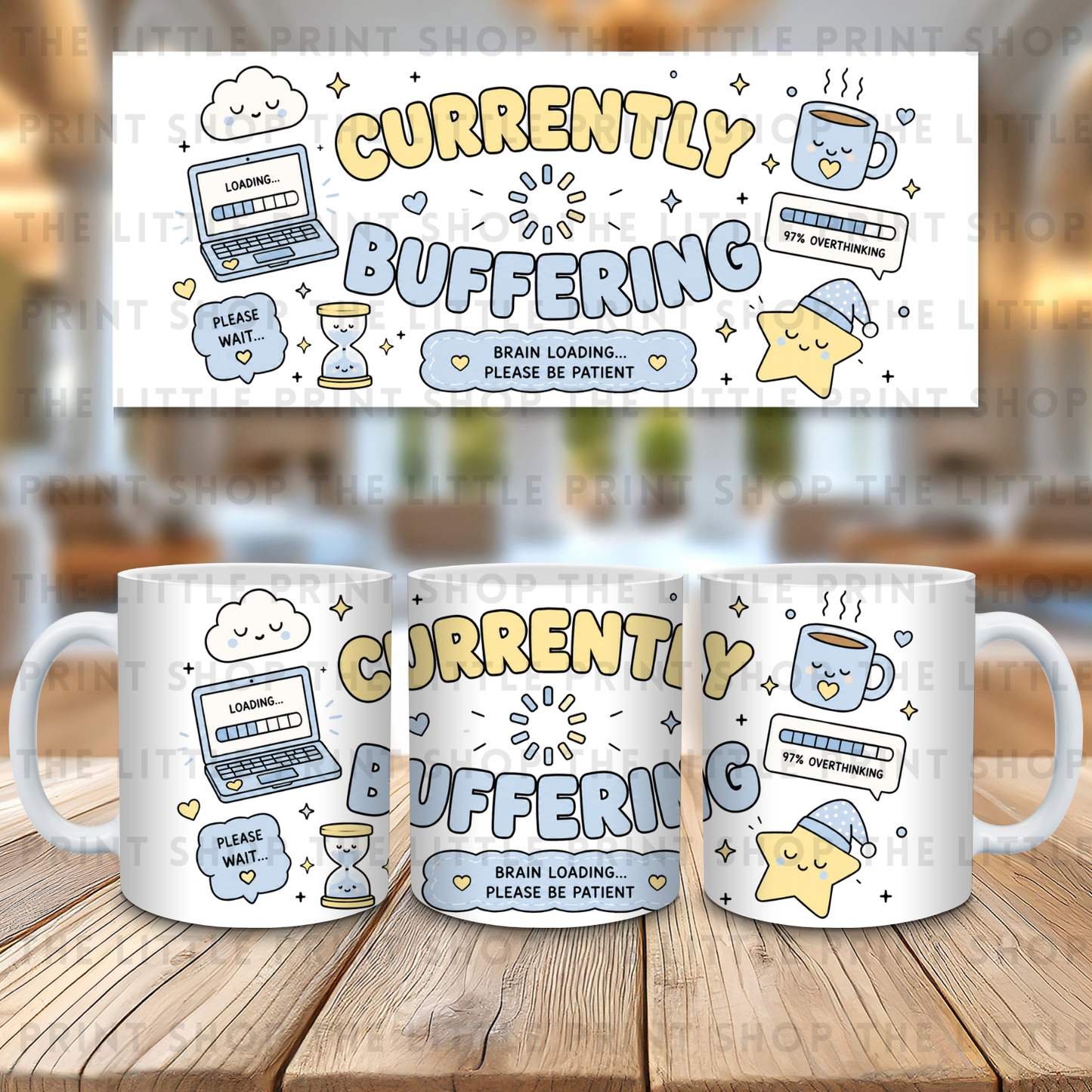 Buffering - 11oz Sublimation Wrap