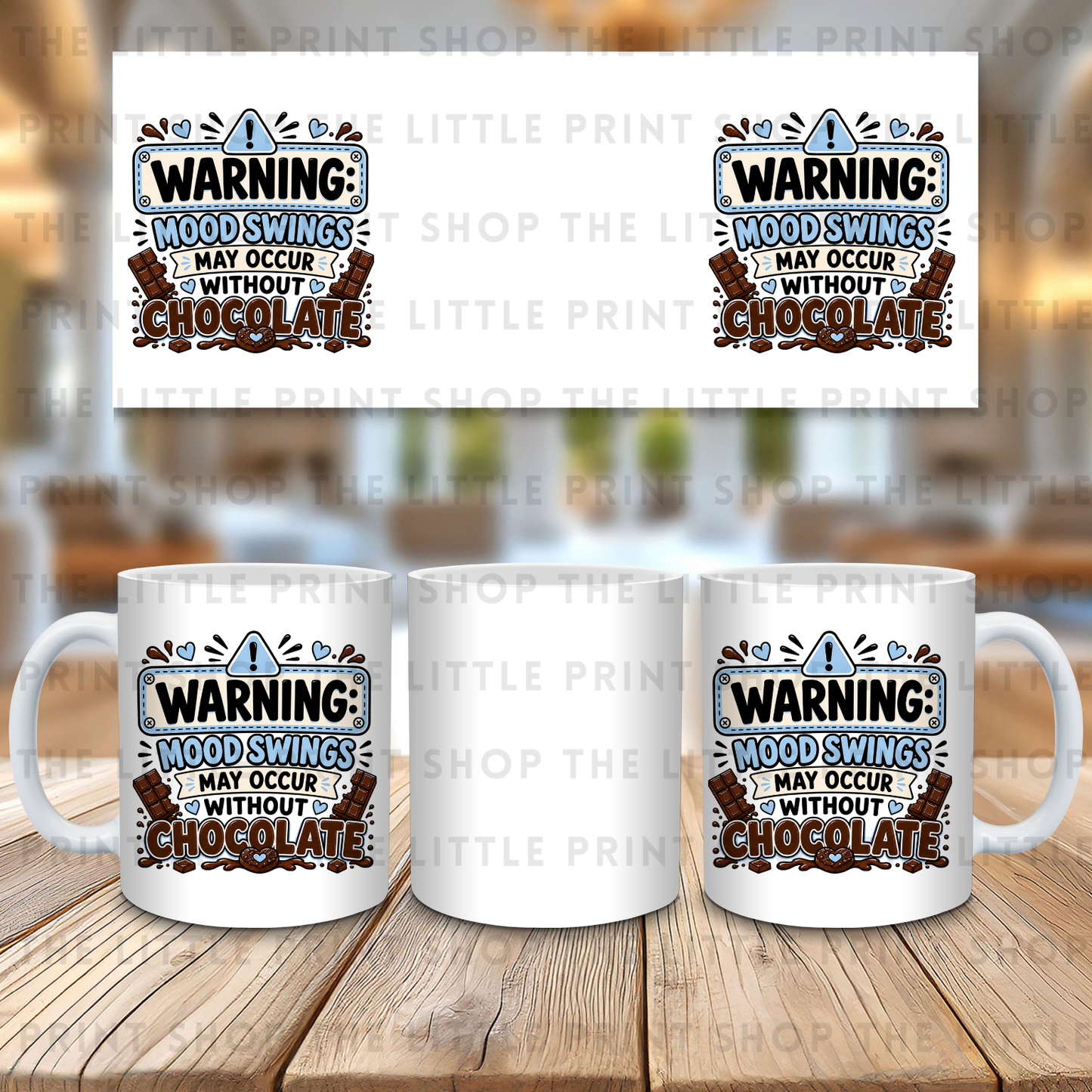 Mood Swings - 11oz Sublimation Wrap