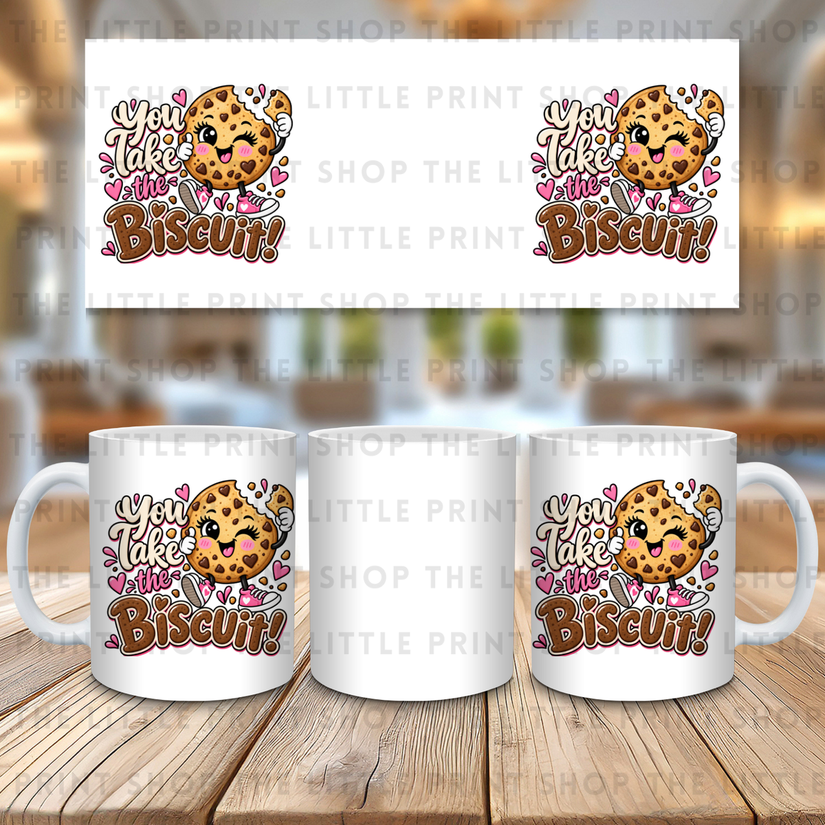 Take The Biscuit - 11oz Sublimation Wrap