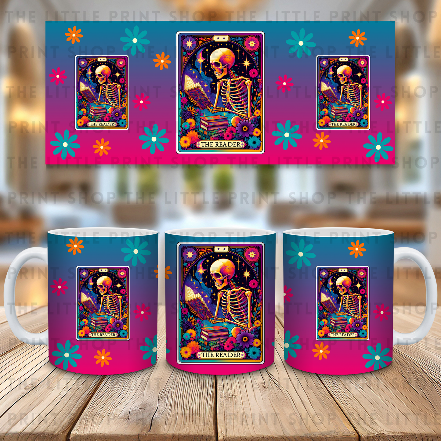Tarot Reader - 11oz Sublimation Wrap