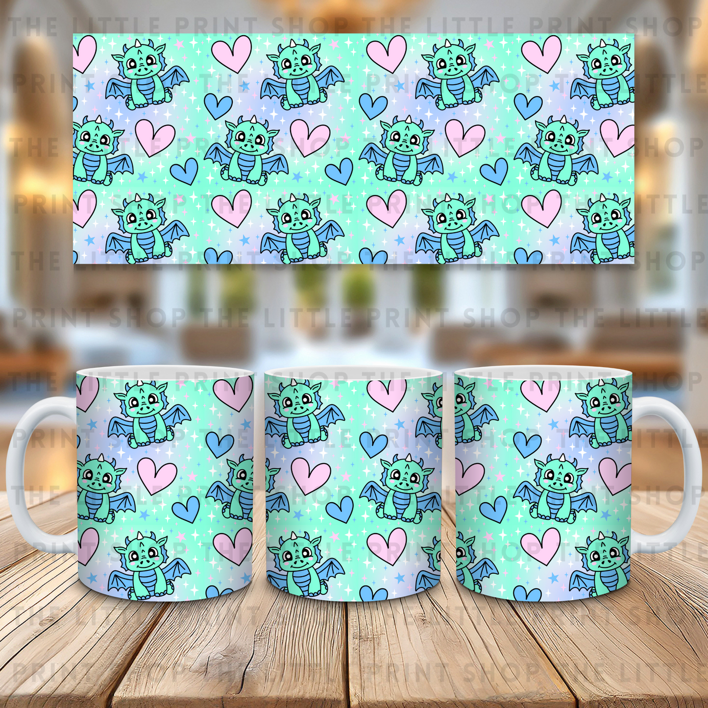 Dragon - 11oz Sublimation Wrap