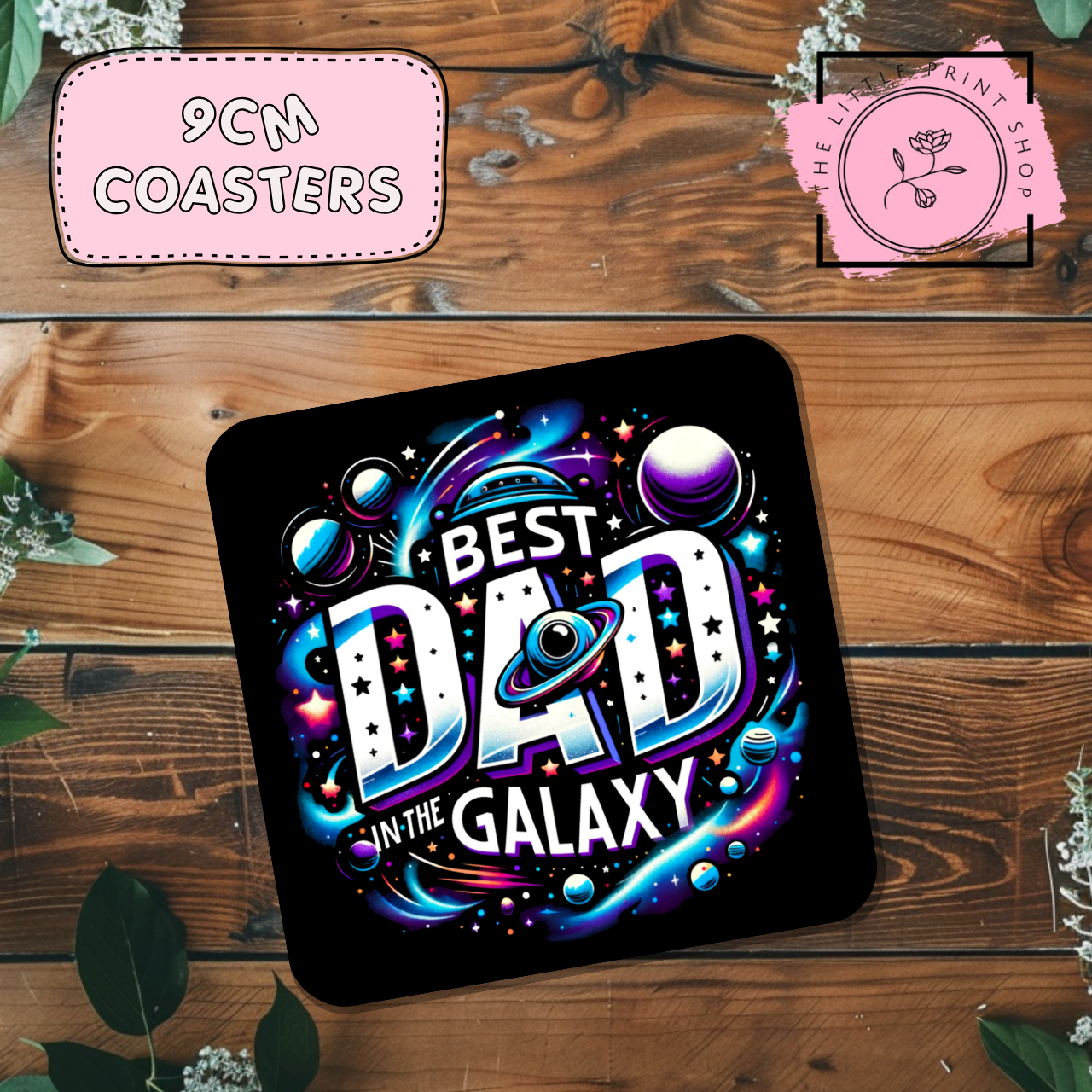 Galaxy - Sublimation Coaster Transfer
