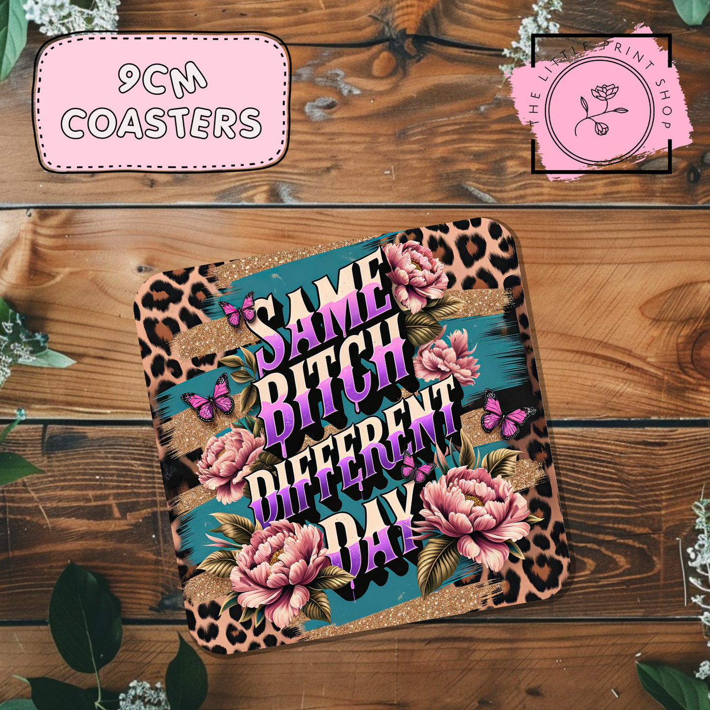 Different Day - Sublimation Coaster Transfer