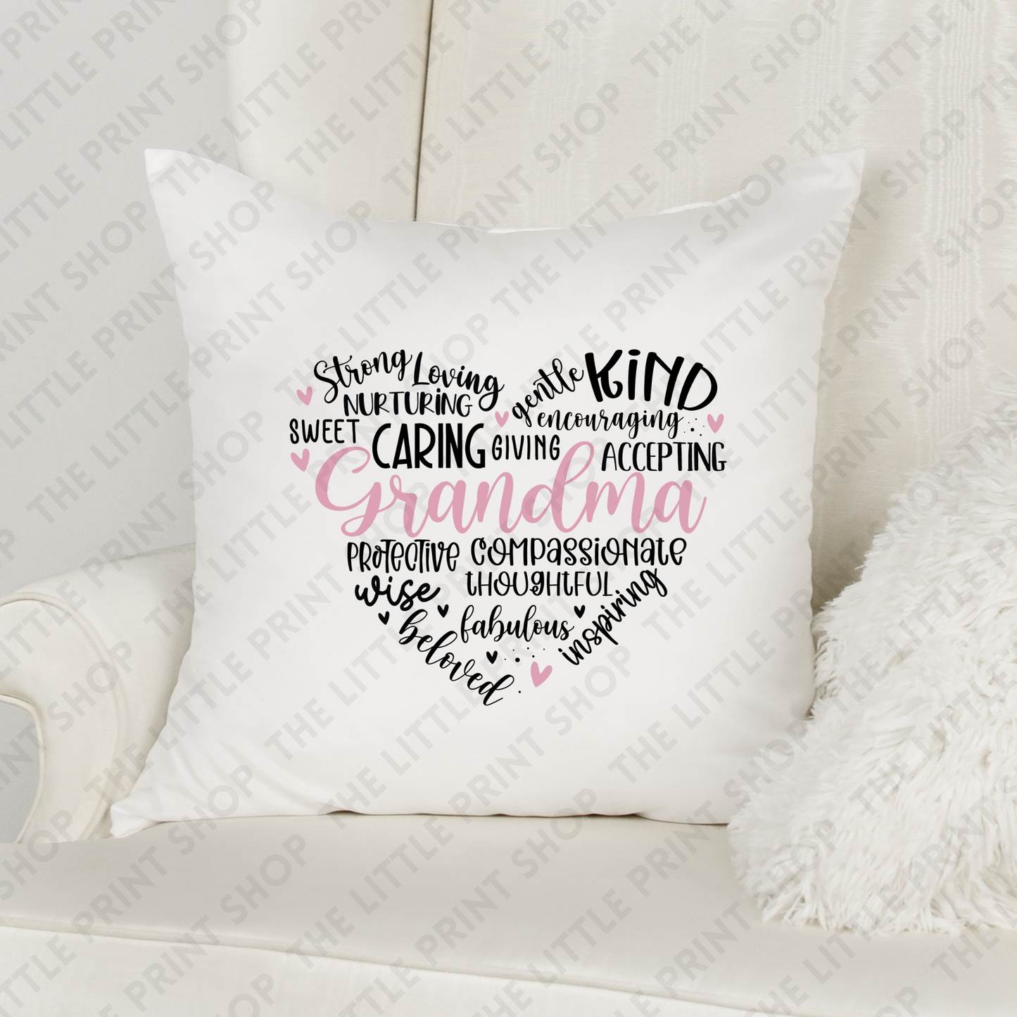 Grandma Quote - Sublimation Cushion Print