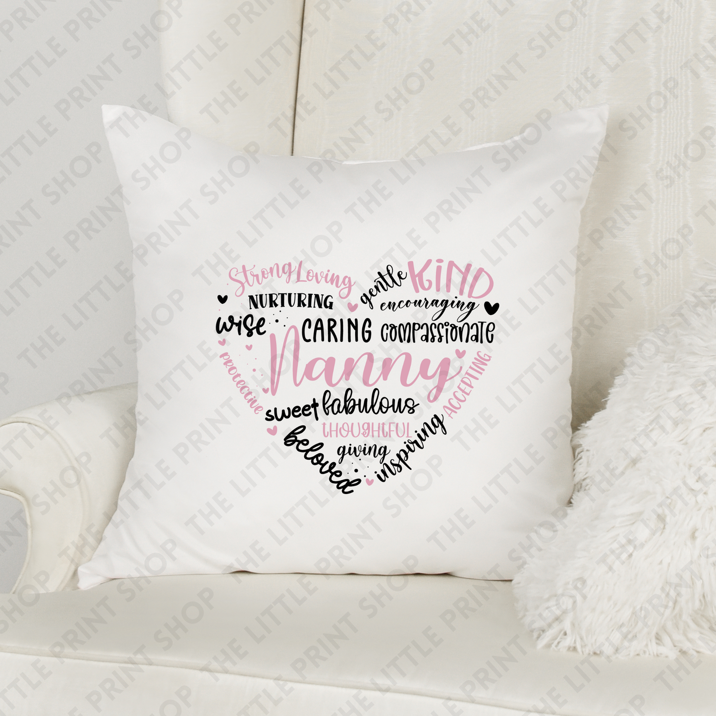 Nanny Quote - Sublimation Cushion Print