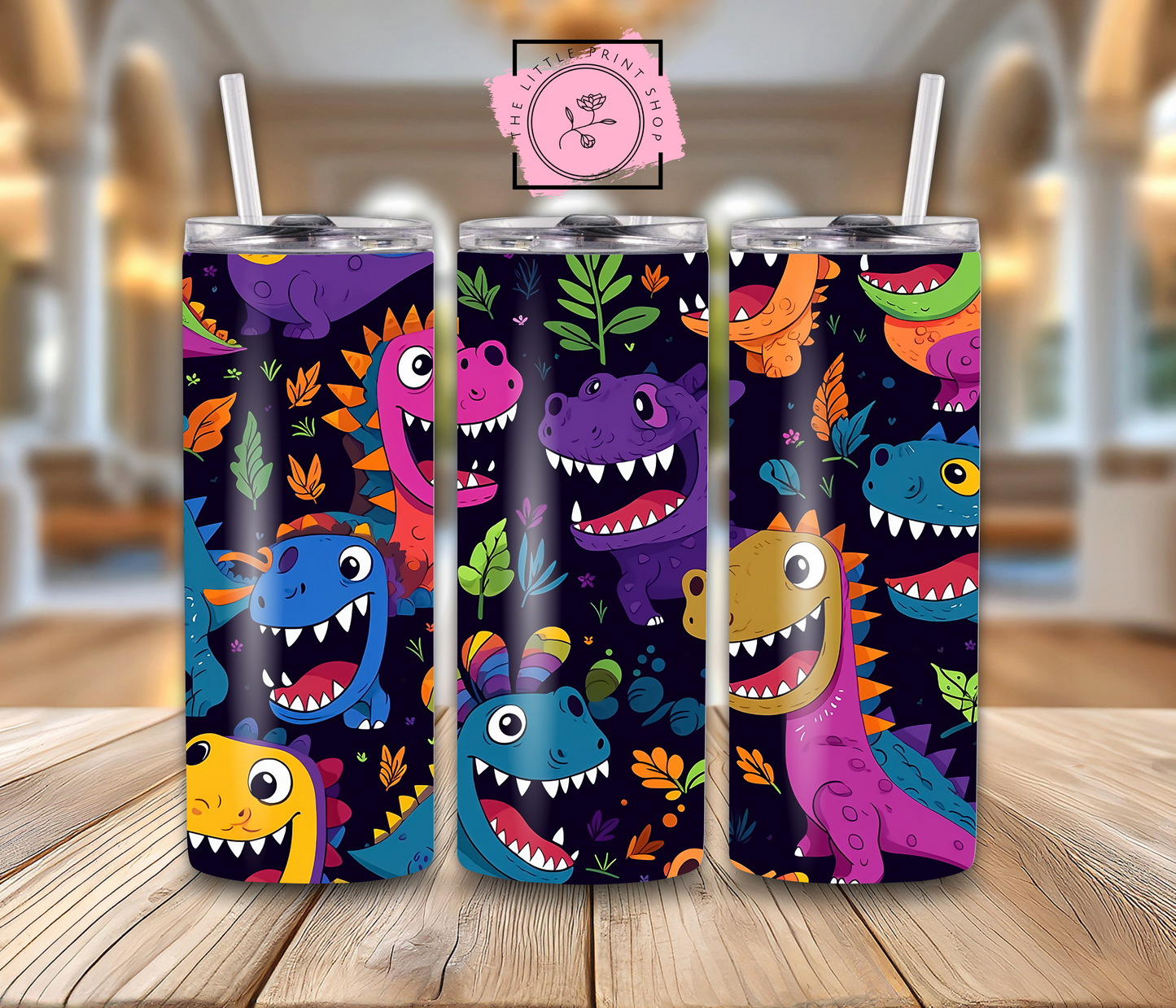 Dinosaurs - 20oz Sublimation Wrap