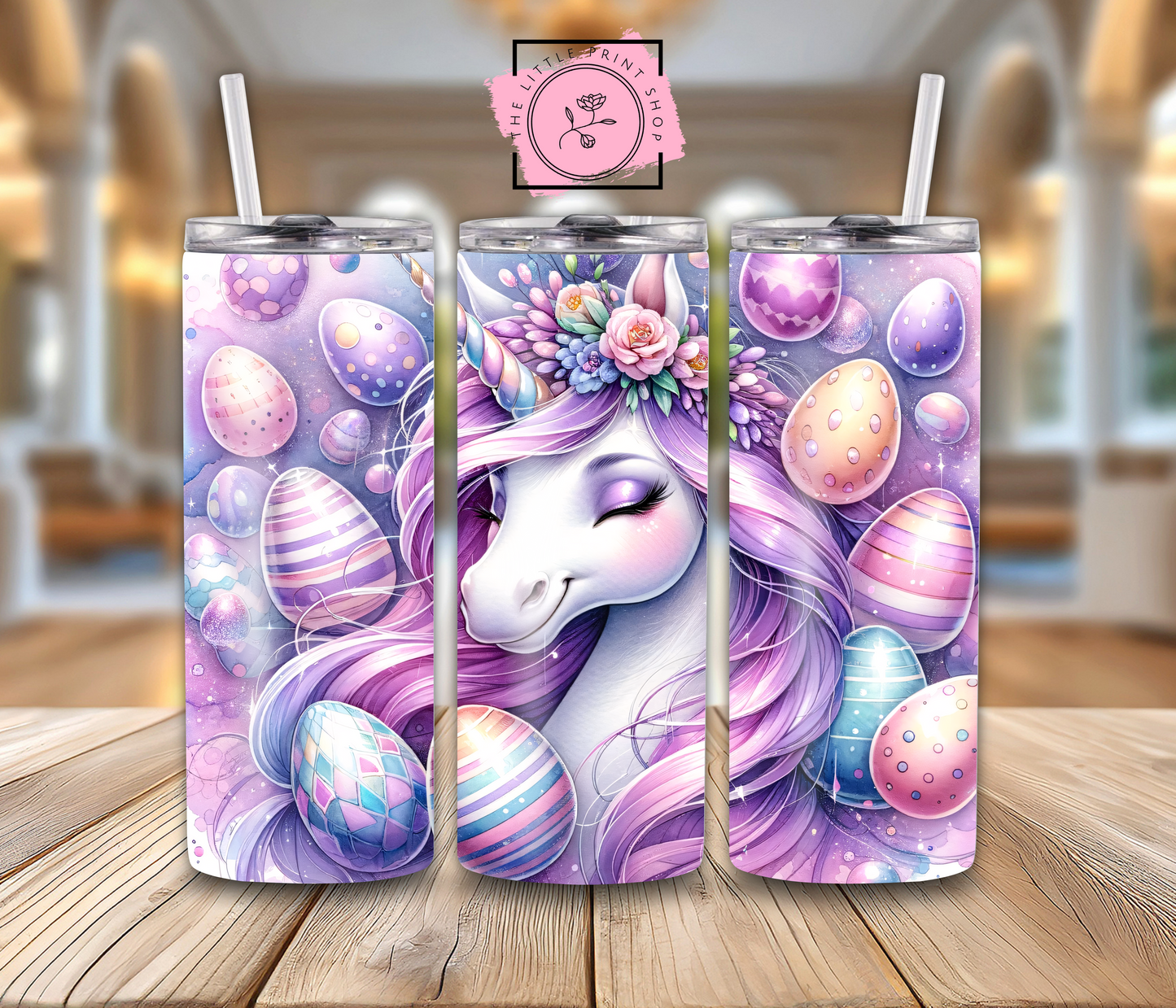 Purple Unicorn - 20oz Sublimation Wrap