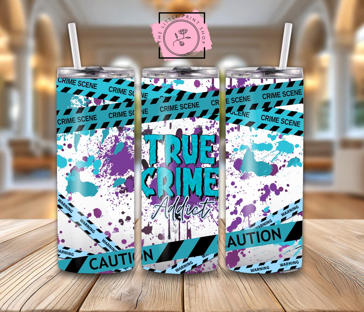 True Crime Junkie - 20oz Sublimation Wrap