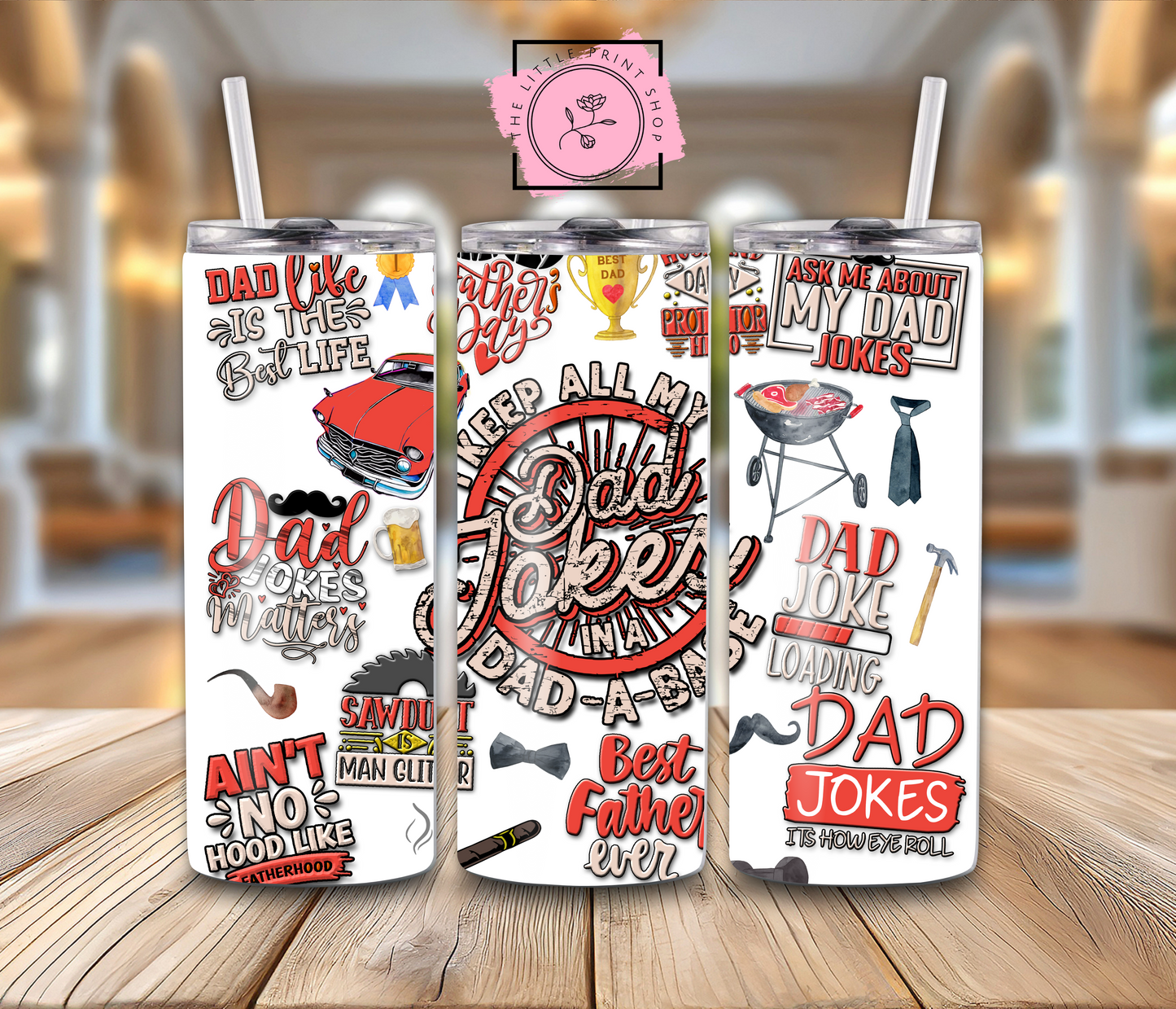 Dad Jokes - 20oz Sublimation Wrap