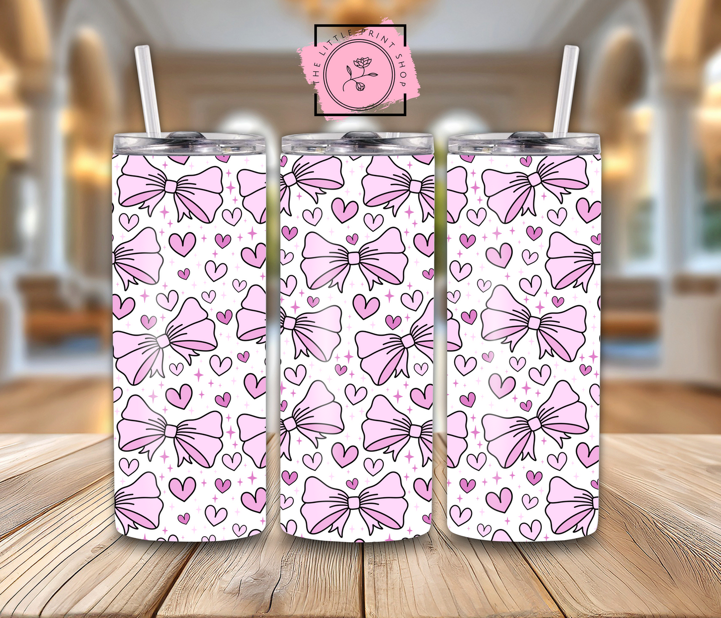 Bows - 20oz Sublimation Wrap