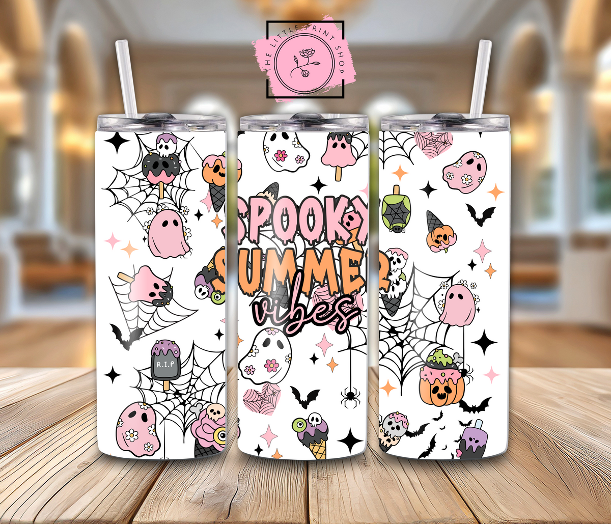 Spooky Summer Vibes - 20oz Sublimation Wrap