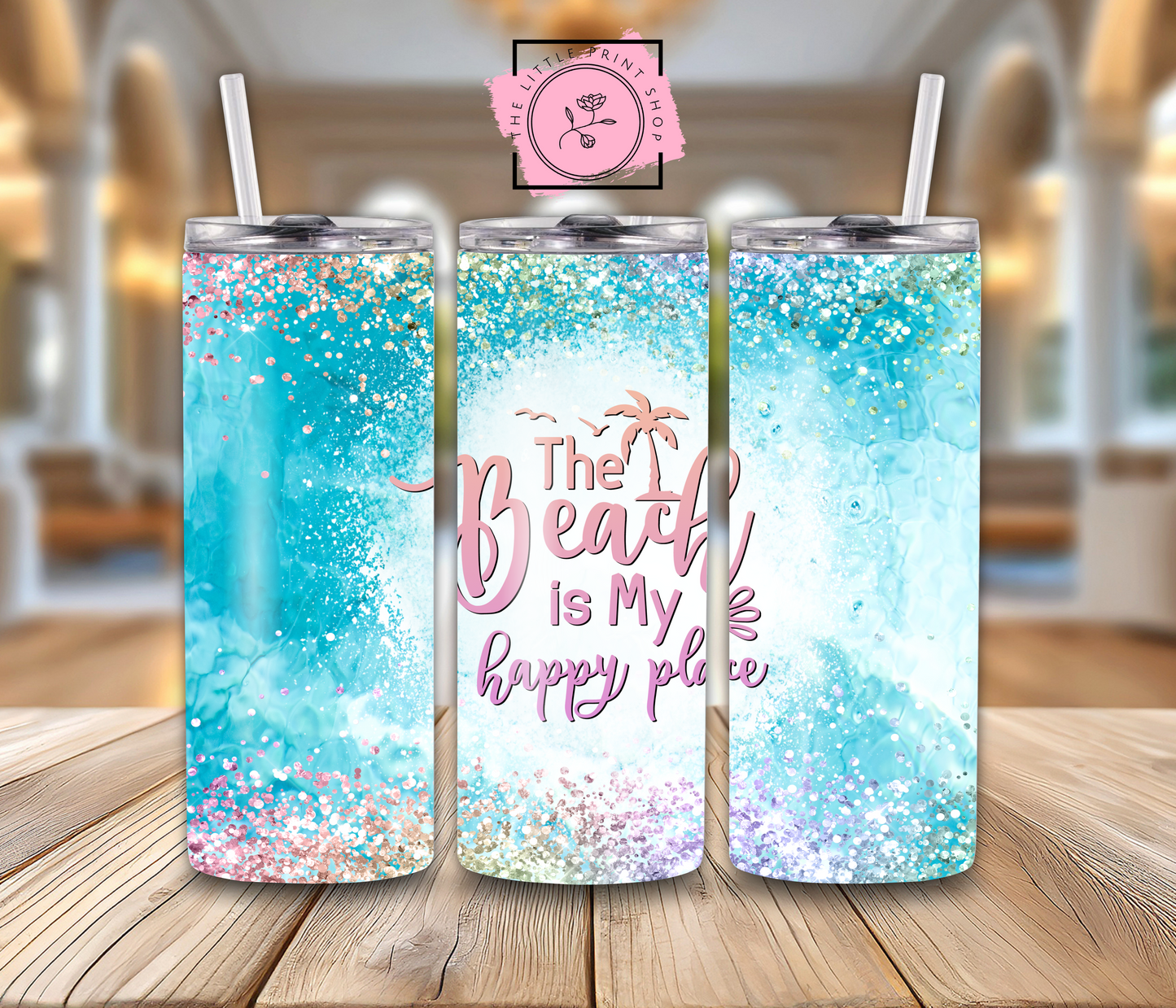 Happy Place - 20oz Sublimation Wrap