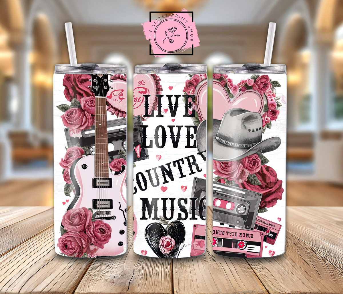 County Music - 20oz Sublimation Wrap