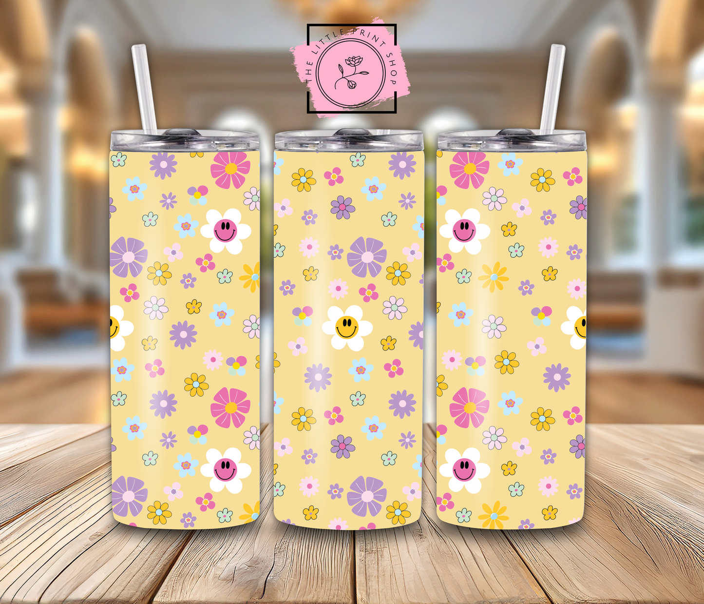 Flower Power - 20oz Sublimation Wrap