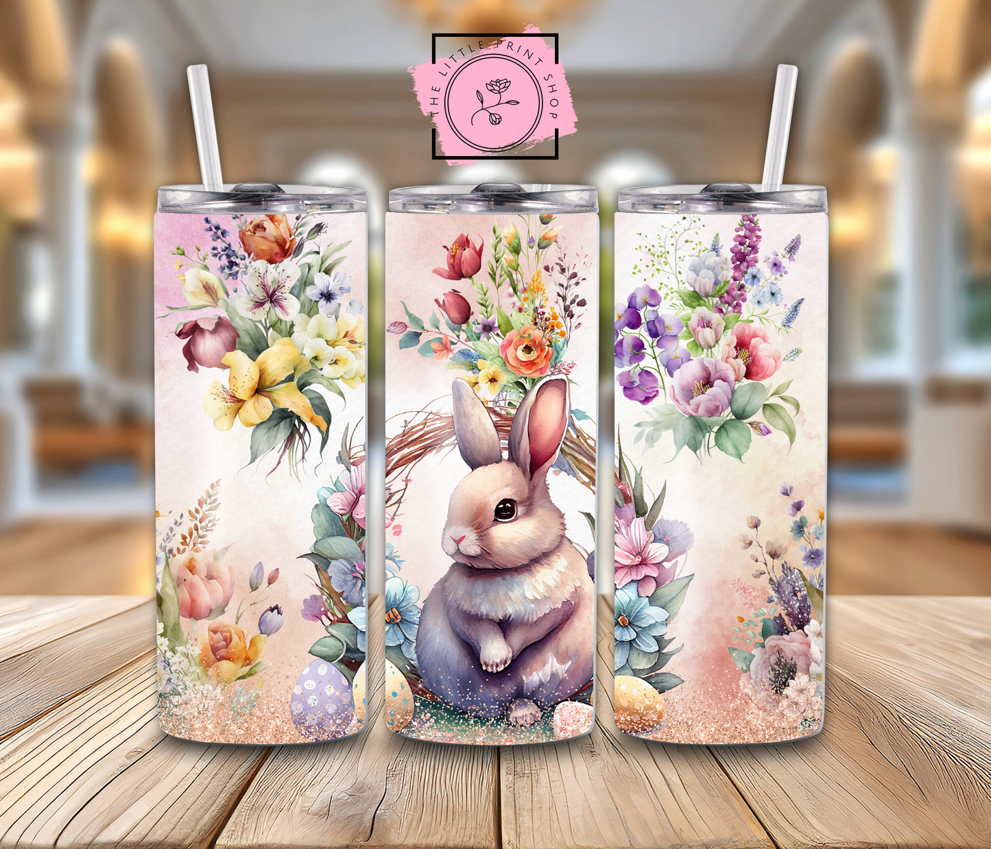 Easter Bunny - 20oz Sublimation Wrap