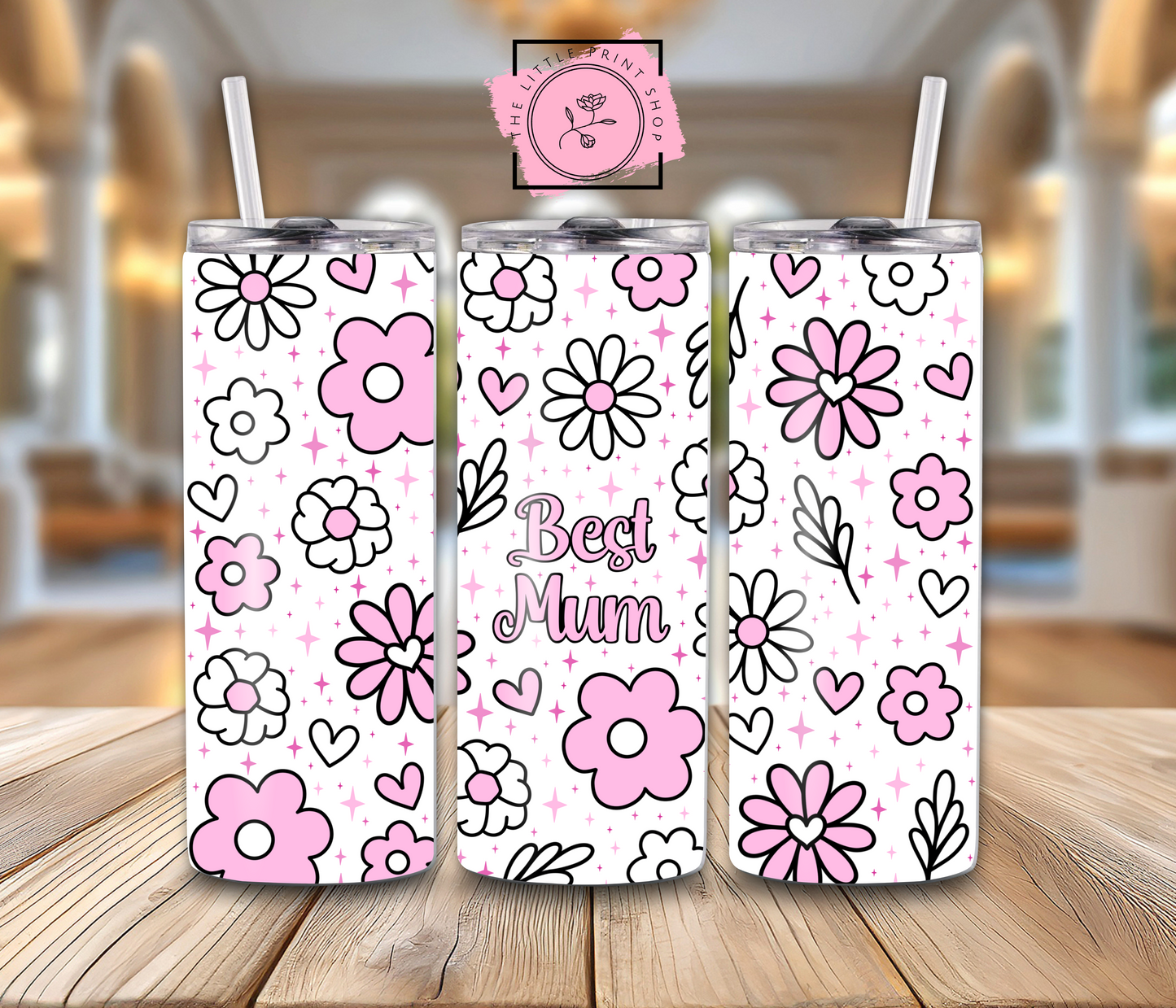 Best Mum - 20oz Sublimation Wrap