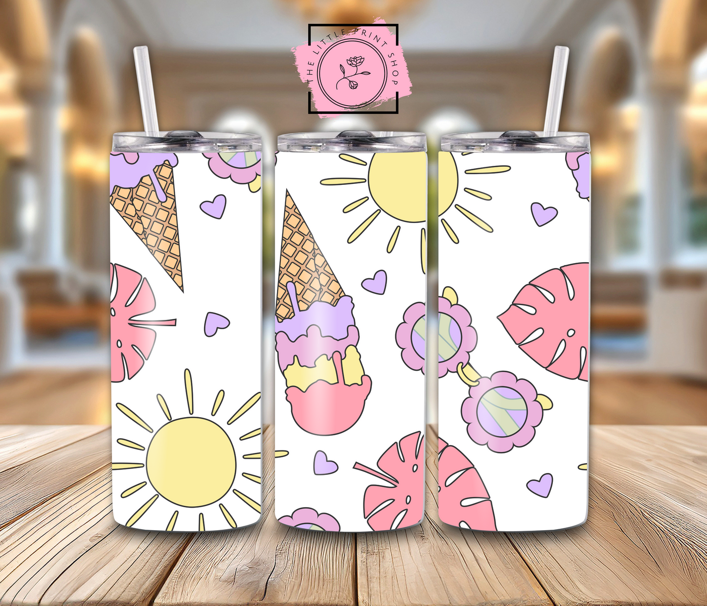Ice Creams - 20oz Sublimation Wrap