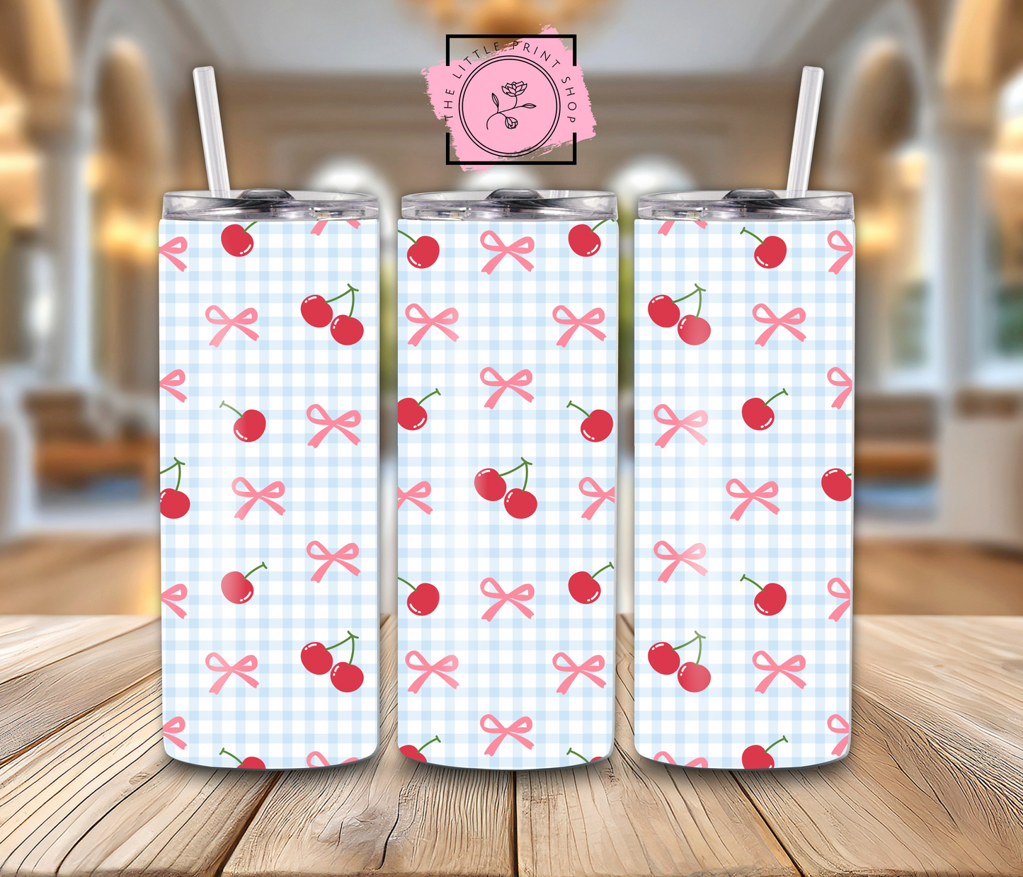 Cherries - 20oz Sublimation Wrap