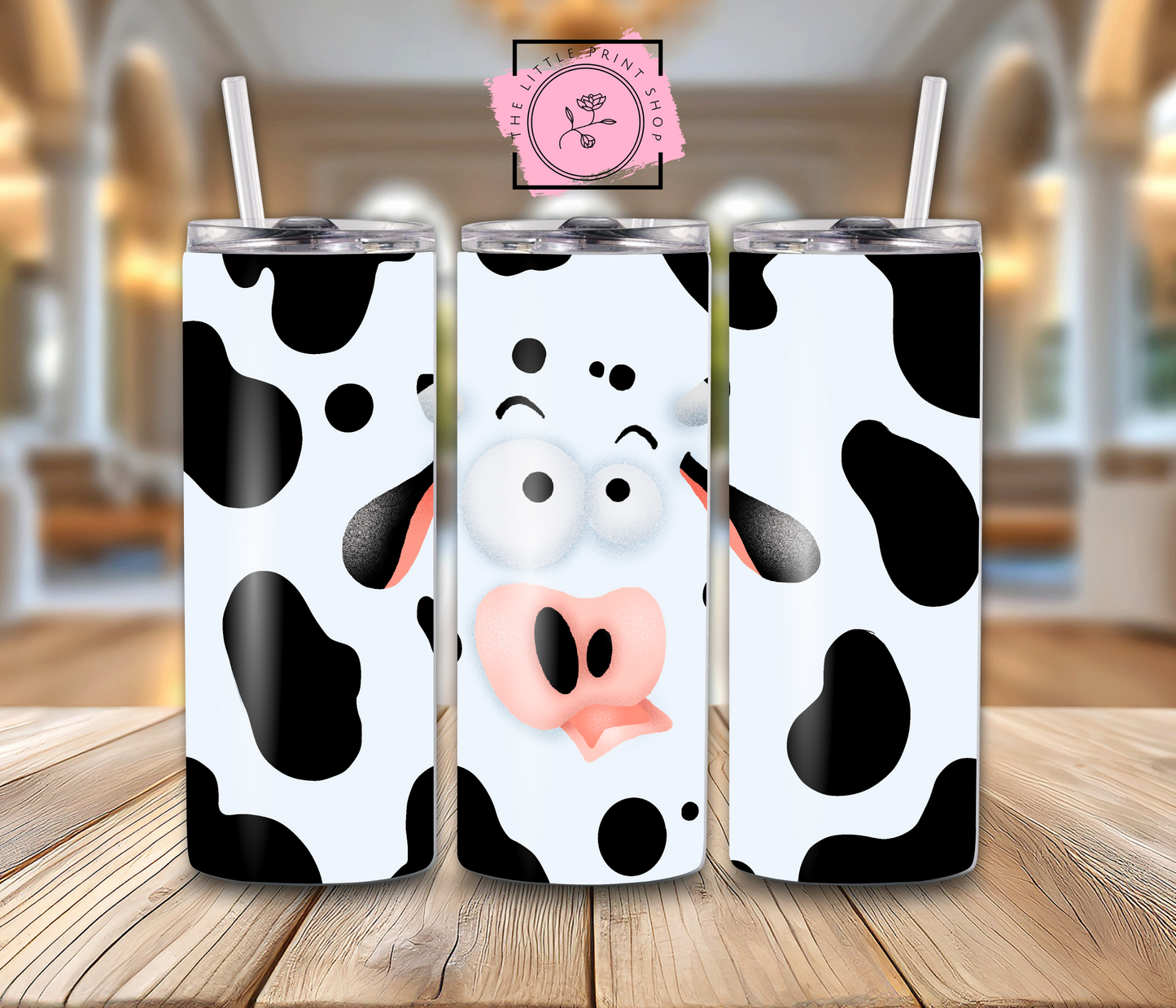 Cow Face - 20oz Sublimation Wrap