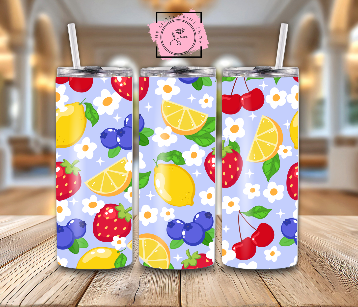 Summer Fruits - 20oz Sublimation Wrap
