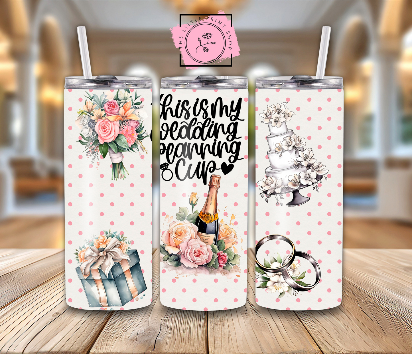 Wedding Planning - 20oz Sublimation Wrap