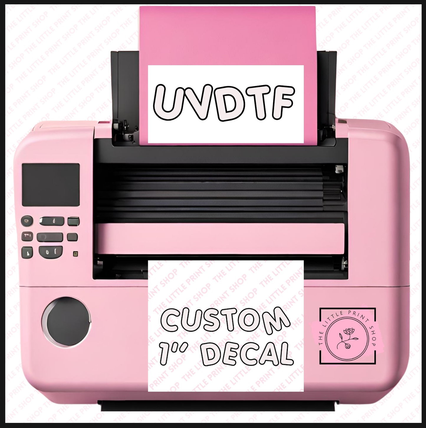 UV DTF - 1'' Custom Decal
