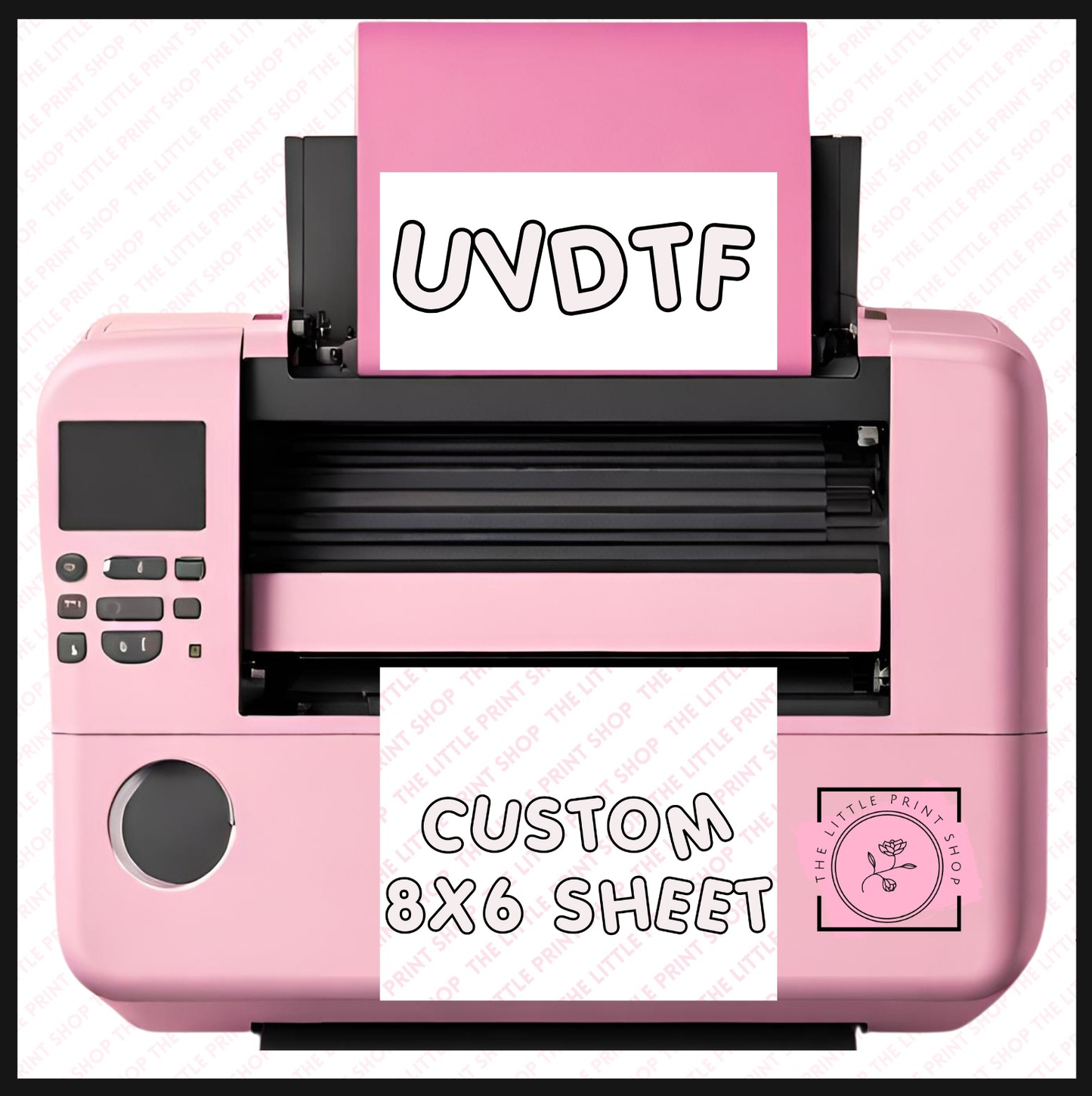 UV DTF - 8x6 Decal Sheet