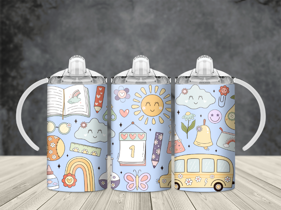 School Bus - 12oz Sublimation Wrap