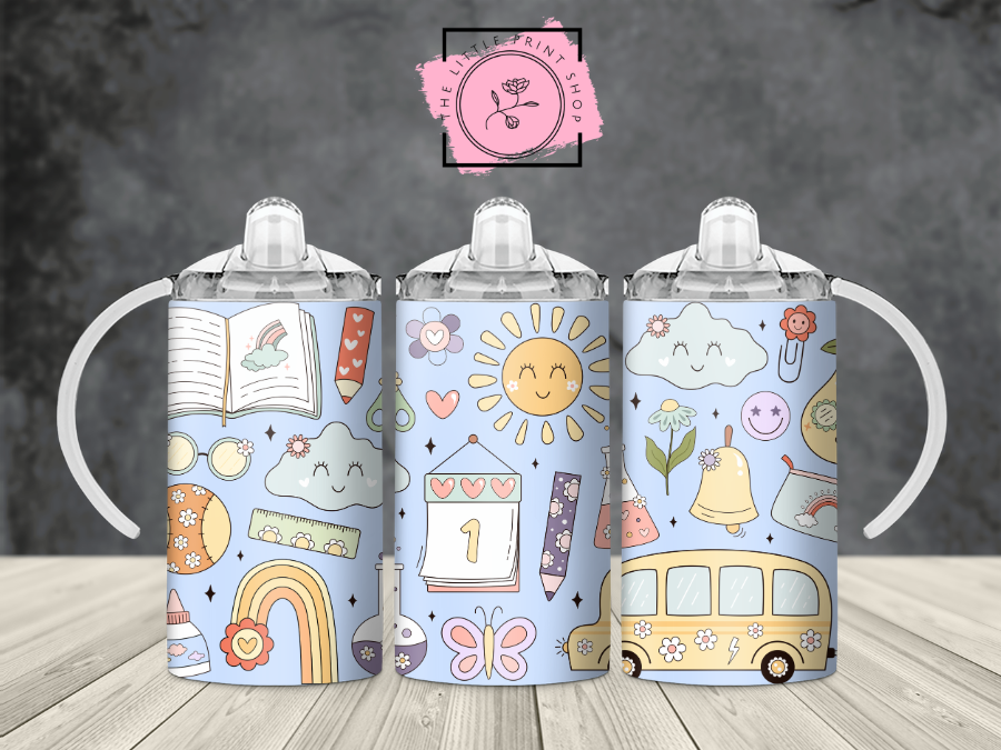 School Bus - 12oz Sublimation Wrap