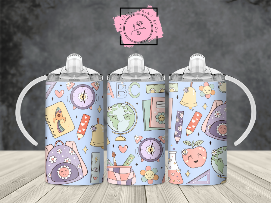 School Theme - 12oz Sublimation Wrap