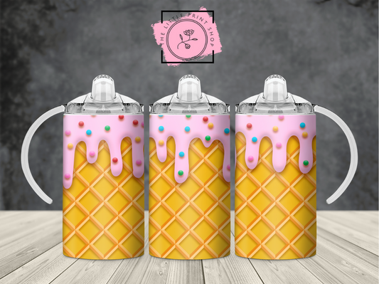 Waffle Sprinkles - Pink - 12oz Sublimation Wrap