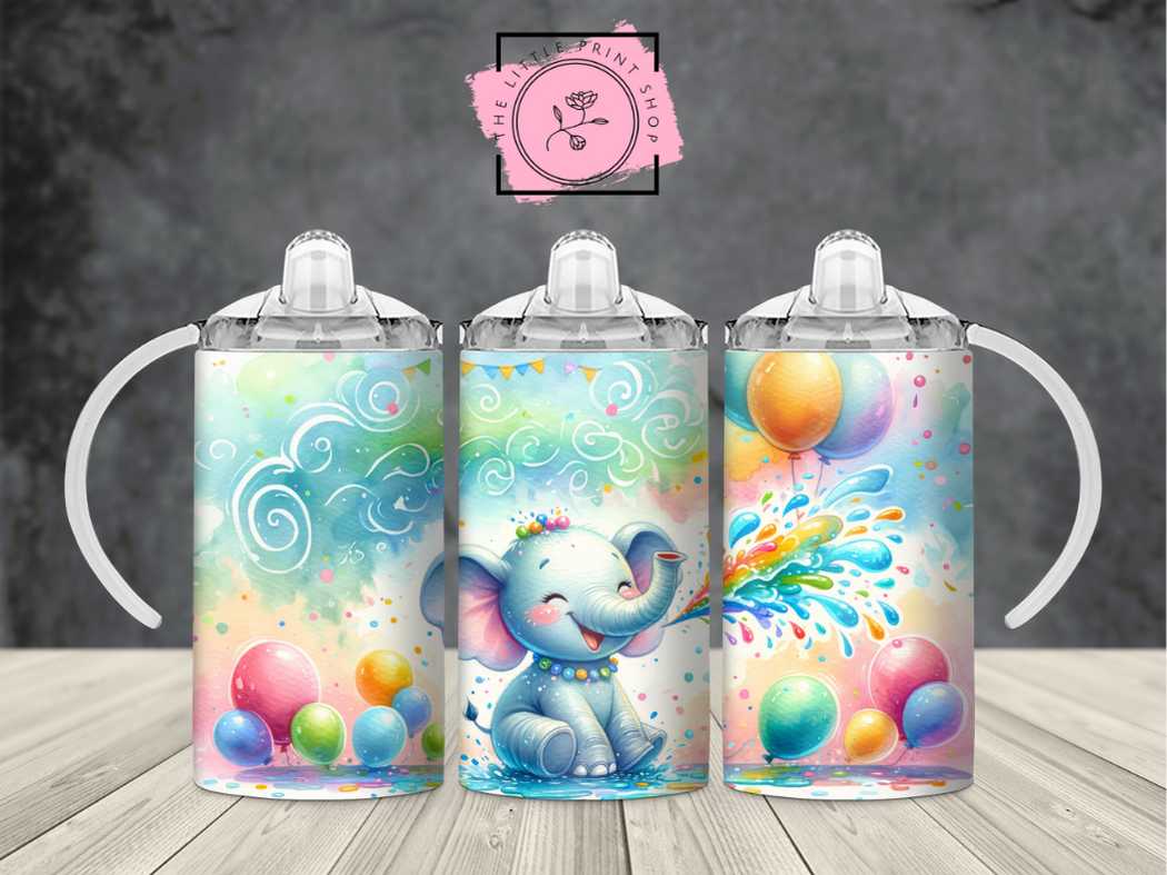 Elephant Balloon - 12oz Sublimation Wrap