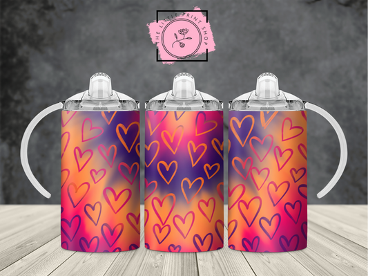 Hearts - 12oz Sublimation Wrap