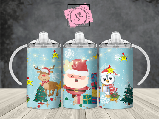 Santa Friends - 12oz Sublimation Wrap