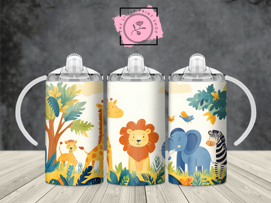 Jungle Animals - 12oz Sublimation Wrap