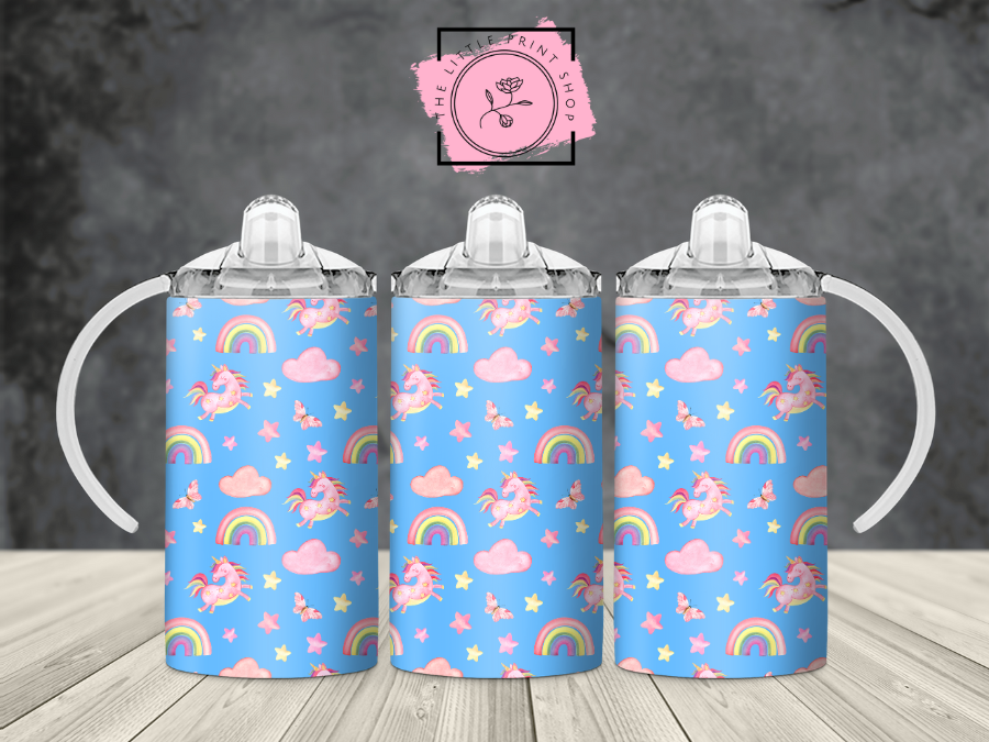 Blue Rainbows - 12oz Sublimation Wrap