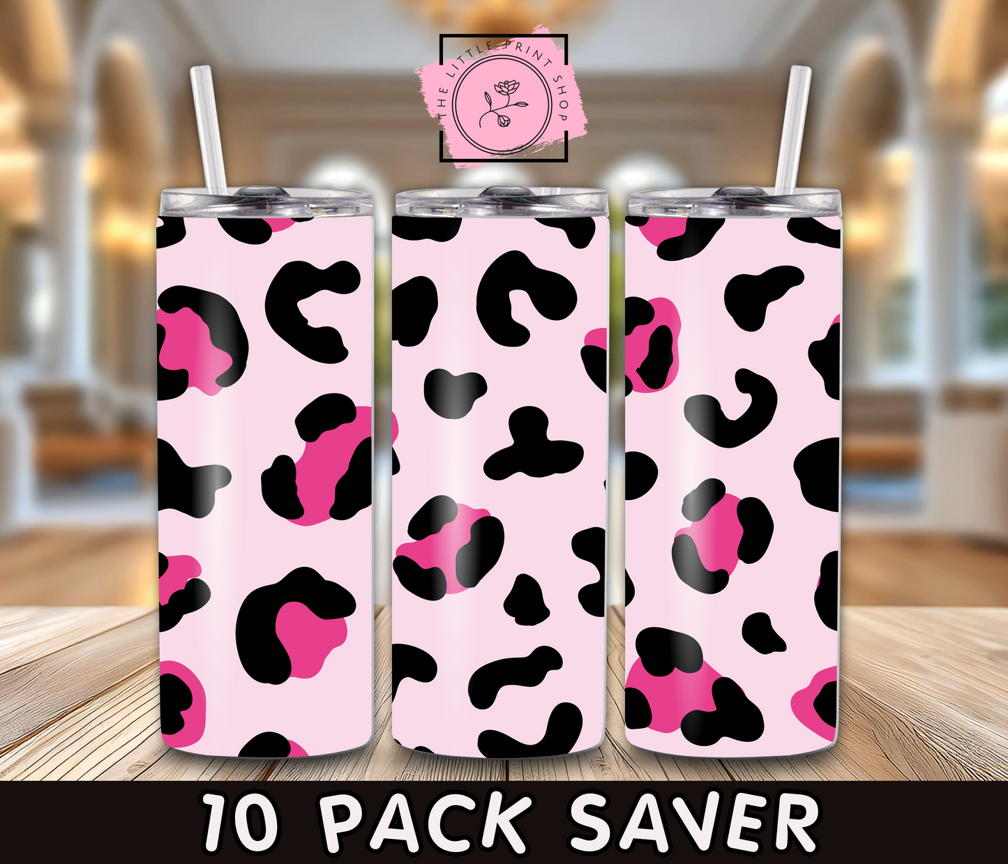 10 Pack Saver - 10 Design Bundle - 20oz Sublimation Wrap