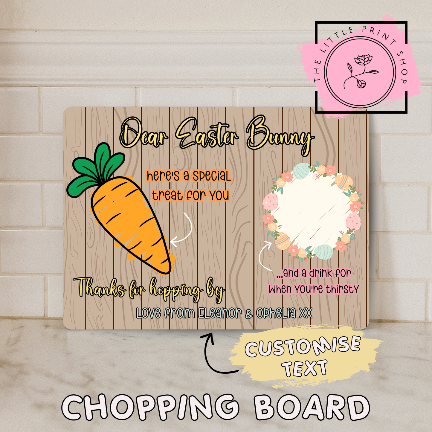 Dear Easter Bunny - 4 Styles - Sublimation A4 Print