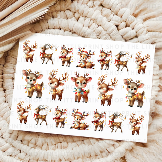 Deer's - UVDTF A4 Transfer Sheet