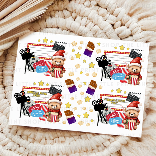 Christmas Movie - UVDTF A4 Transfer Sheet