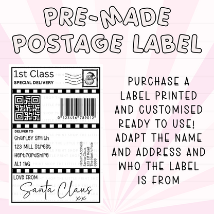 Custom Postage Label