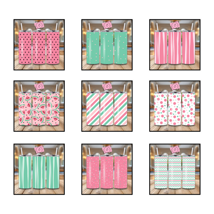 10 Pack Saver - 10 Design Bundle - 20oz Sublimation Wrap