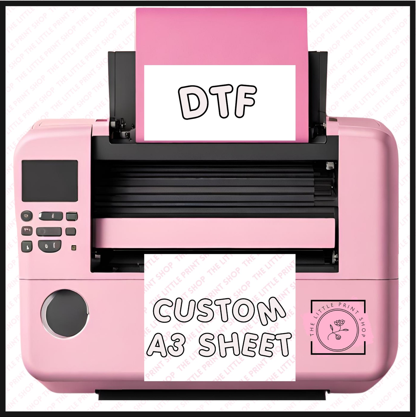 DTF - A3 Custom Sheet