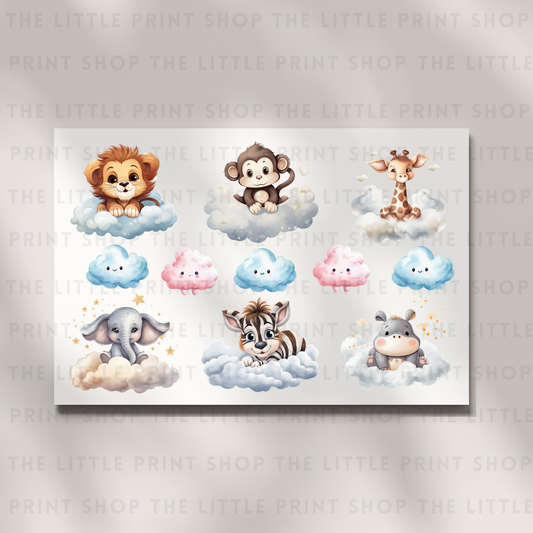 Clouds - DTF A4 Transfer Sheet