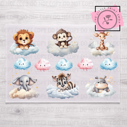 Clouds - DTF A4 Transfer Sheet